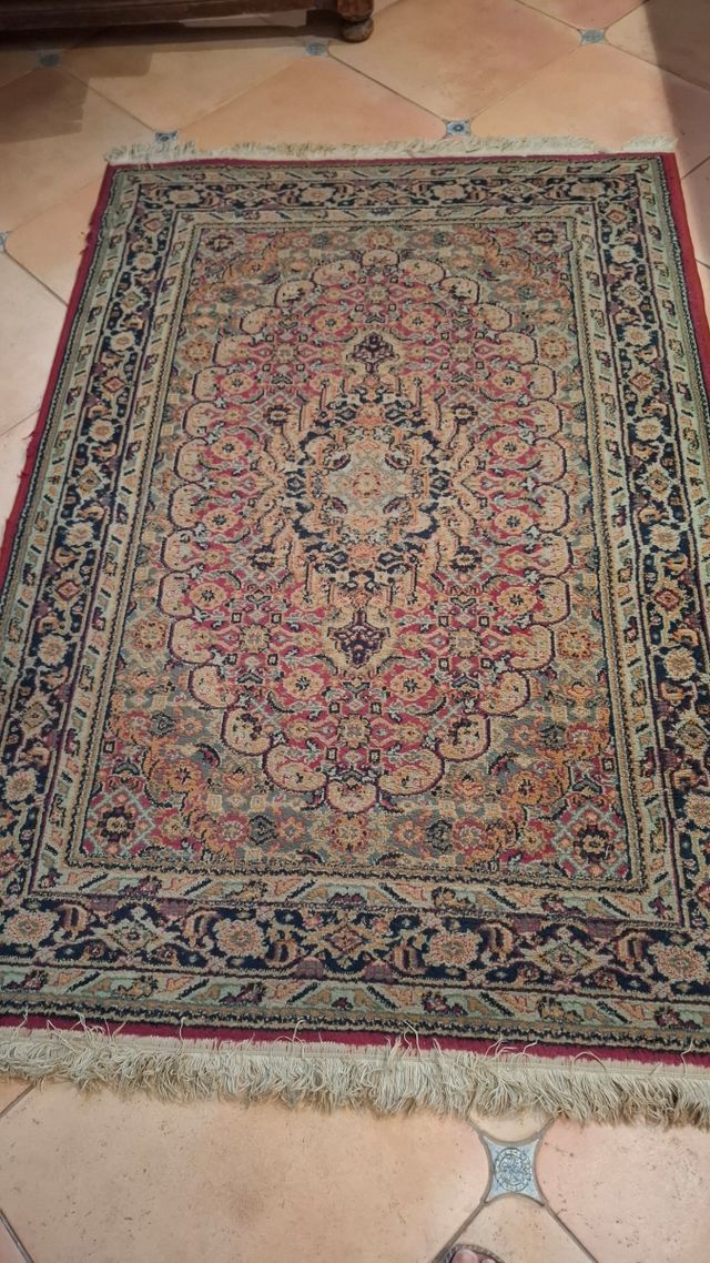 Tappeto orientale multicolore 120×155