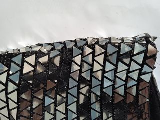 Shorts Zara plata y negro