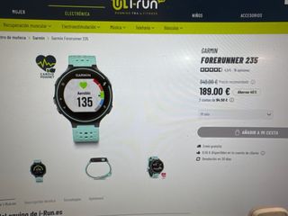 Garmin Forerunner - Reloj Deportivo