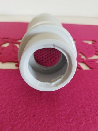 2 Applique in ceramica bianca