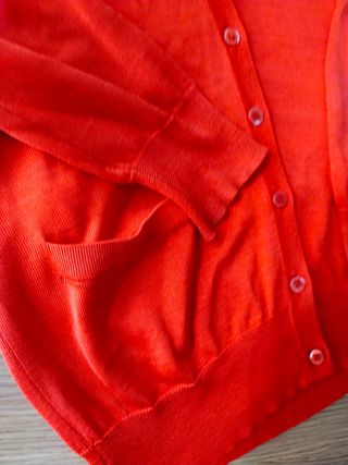 Chaqueta Carolina Herrera roja, talla S
