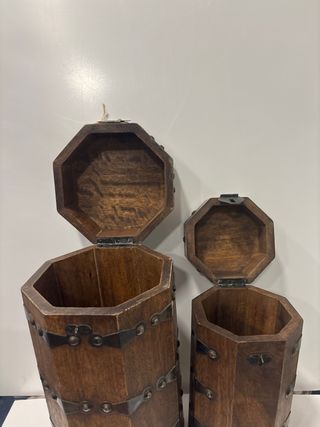 Cajas Decorativas - Madera y Metal