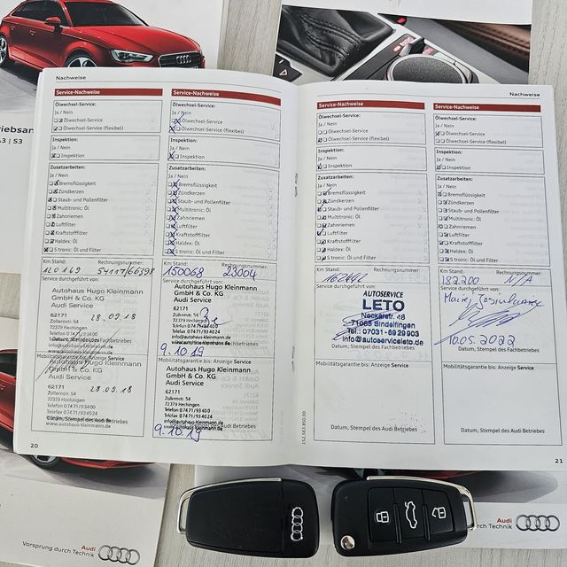 Audi A3 2.0 TDI 184 S-Line QUATTRO S-Tronic 