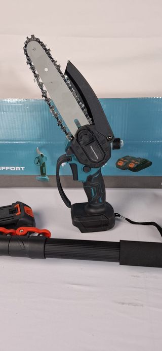 Motosierra y tijeras de podar a batería TOP1