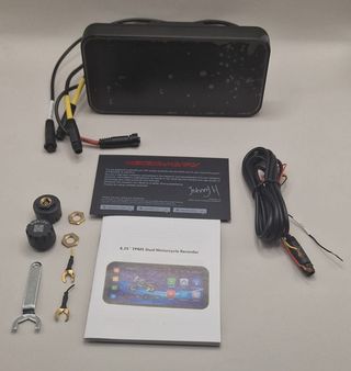 NaviFly GPS Moto - Pantalla 6.25" TPMS+Camaras