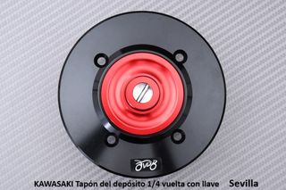 KAWASAKI Tapón del depósito 1/4 vuelta con llave