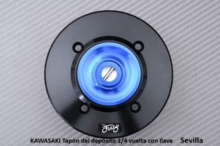 KAWASAKI Tapón del depósito 1/4 vuelta con llave