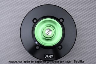 KAWASAKI Tapón del depósito 1/4 vuelta con llave