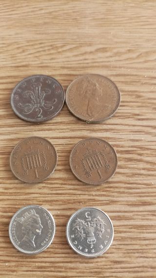 Lote Monedas Reino Unido