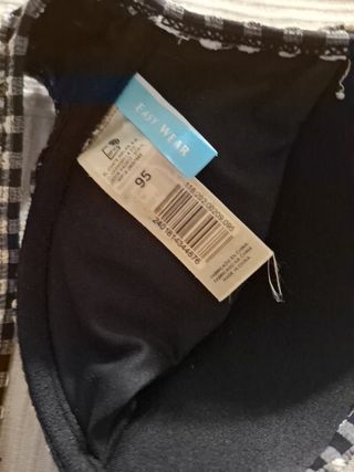 Bikini Vichy Blanco&Negro de El Corte Inglés

