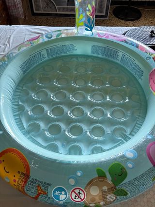 Piscina infantil tortuga