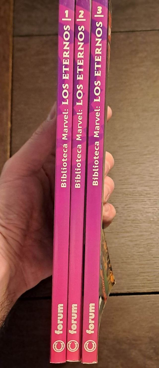 BIBLIOTECA MARVEL LOS ETERNOS serie limitada 3num