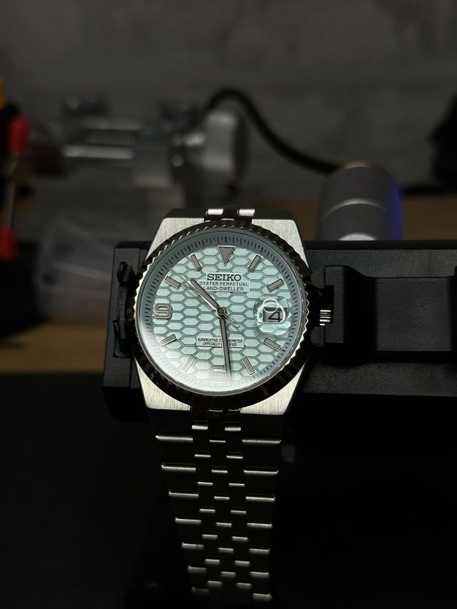 Seiko Land Dweller Sky Blue