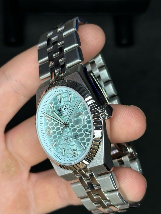 Seiko Land Dweller Sky Blue