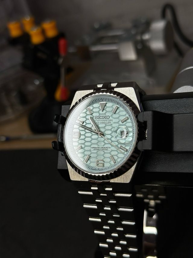 Seiko Land Dweller Sky Blue