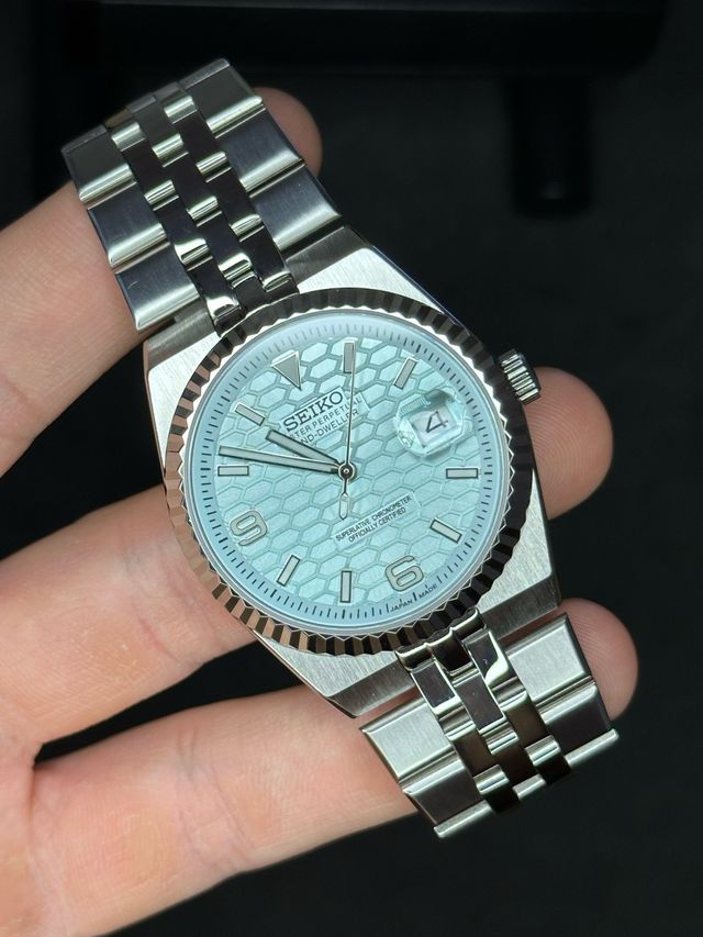 Seiko Land Dweller Sky Blue