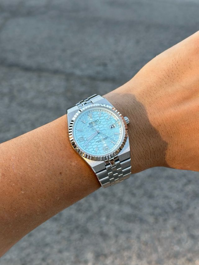 Seiko Land Dweller Sky Blue