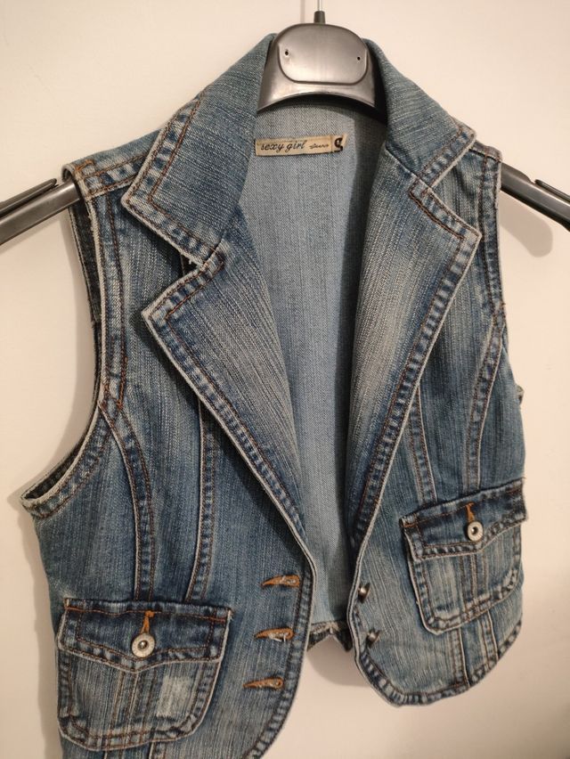 Gilet Jeans Sexy Girl