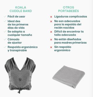 Mochila porteo bebé - Nueva