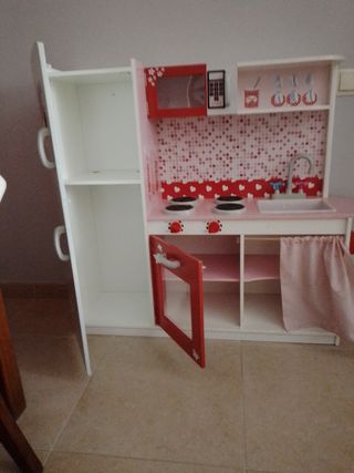Cocina infantil madera juguete
