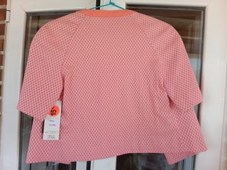 NUEVO. Chaqueta torera MERLETTI rosa - T-38