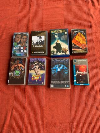8 Películas VHS - Variadas