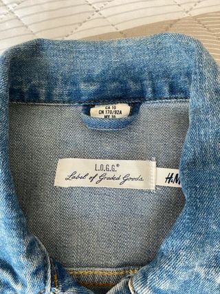 Chaqueta vaquera azul