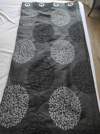 Tende in argento nero - 4 pezzi