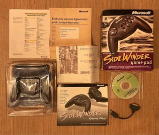 Microsoft Sidewinder Game Pad - Box completo