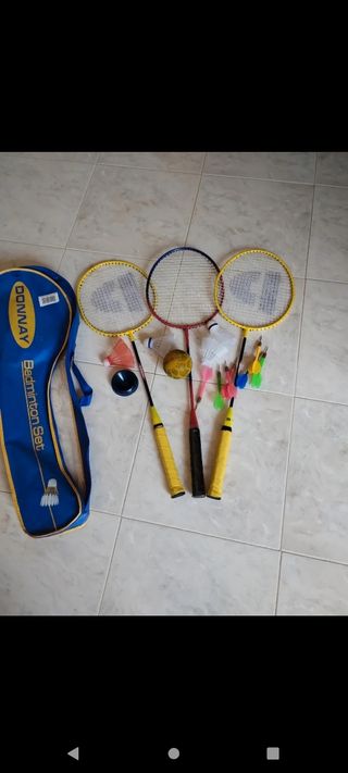 Racchette Badminton Donnay + Accessori