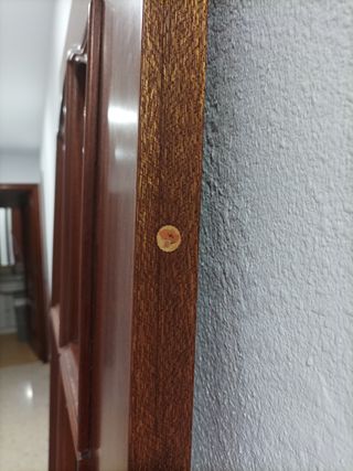 Puertas madera maciza