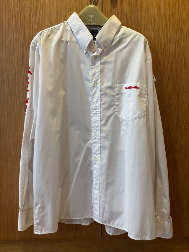 Camicia Rottweiler bianca