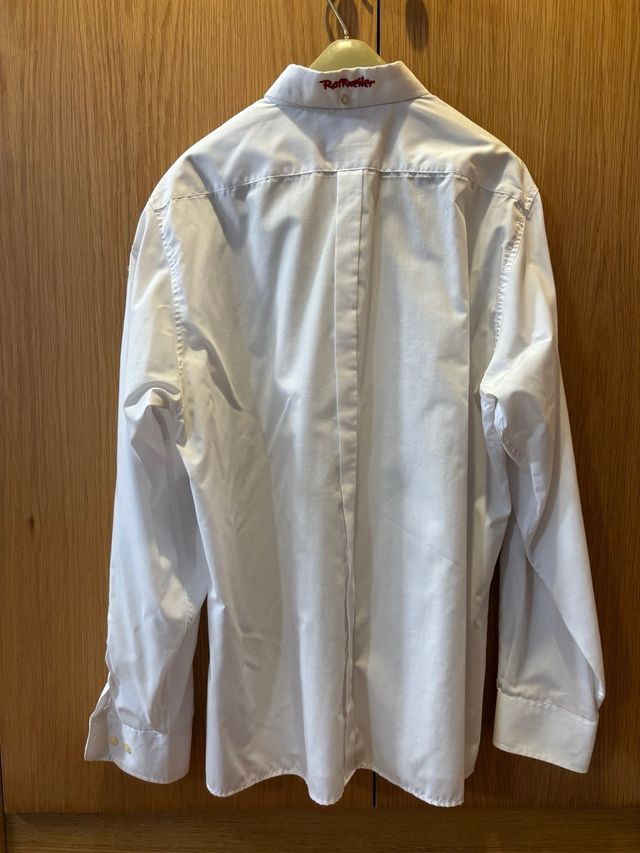 Camicia Rottweiler bianca