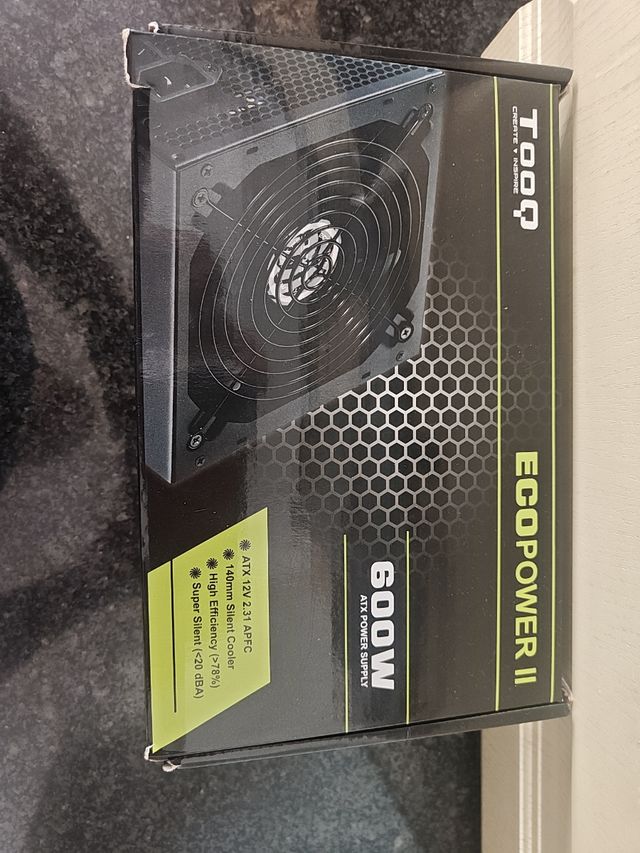 Fuente alimentación TOOQ ECO II 600W