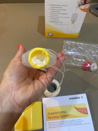 Sistema de alimentación suplementaria Medela
