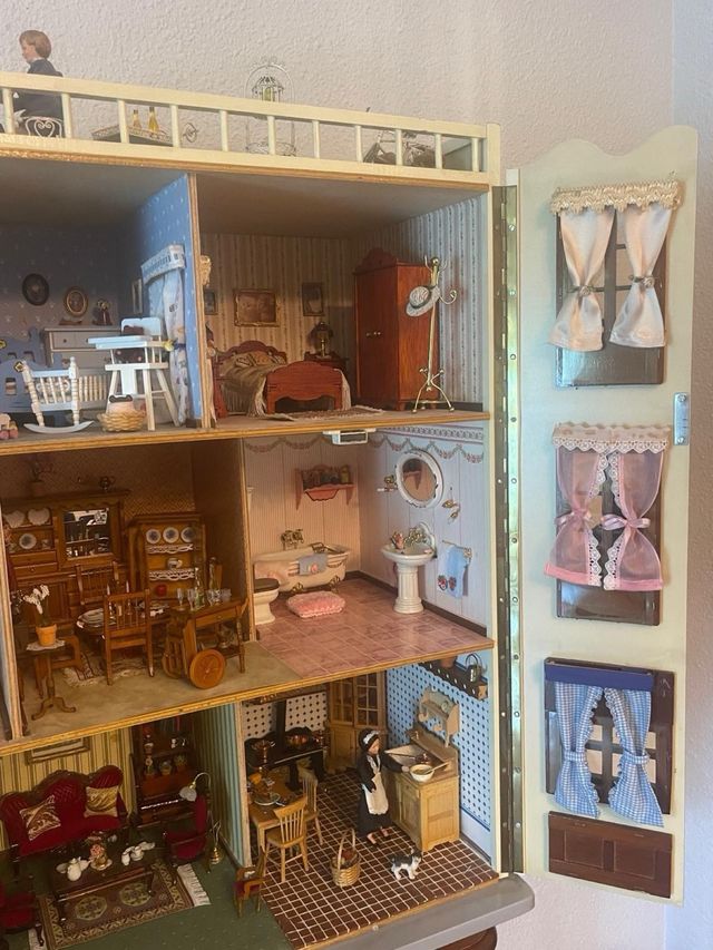 Casita muñecas victoriana