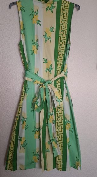 Vestido Bantik XS - Verde Amarillo