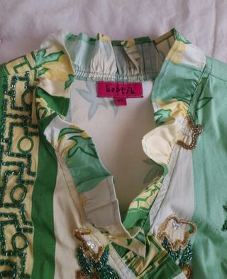 Vestido Bantik XS - Verde Amarillo