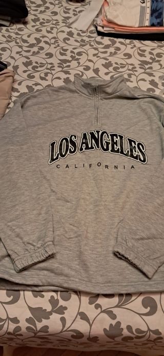Sudadera gris Los Ángeles