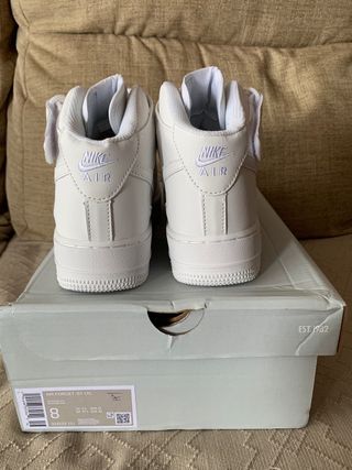Nike Air Force 1 Mid Blancas 39 Sin estrenar