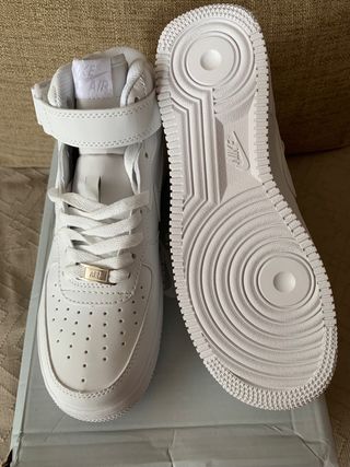 Nike Air Force 1 Mid Blancas 39 Sin estrenar