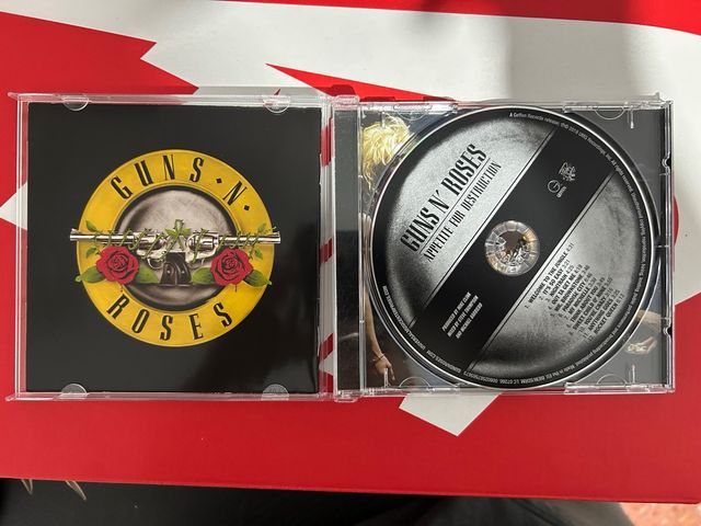 CD Guns N' Roses Appetite for Destruction
