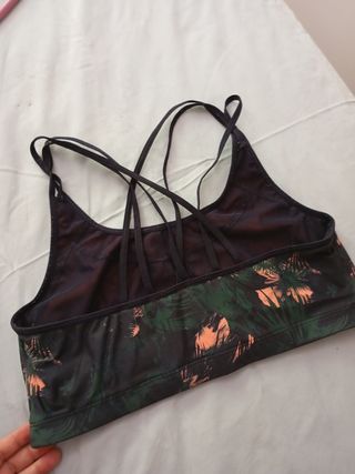 Top deportivo estampado