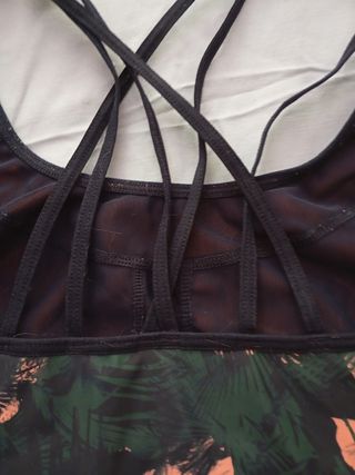 Top deportivo estampado