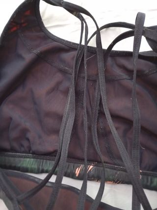 Top deportivo estampado