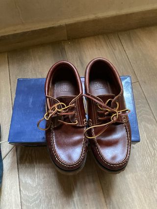 Mocasines Piel Marrón Talla 40