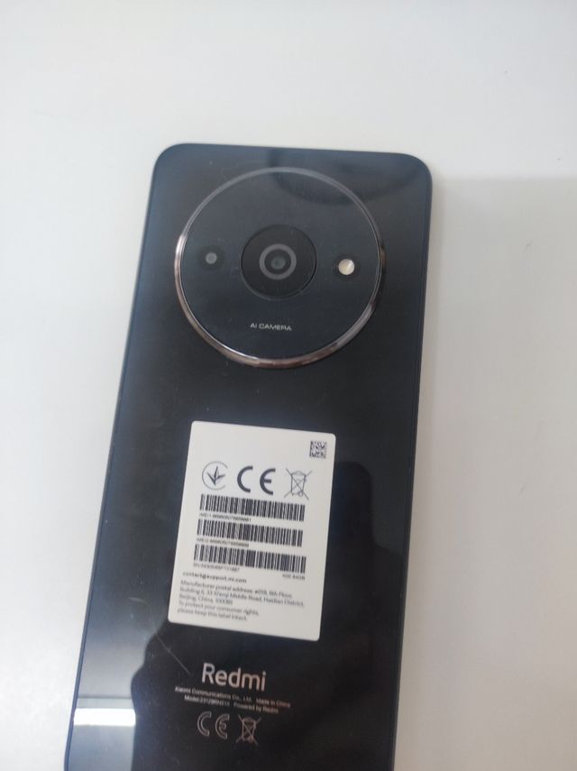 Redmi teléfono móvil negro