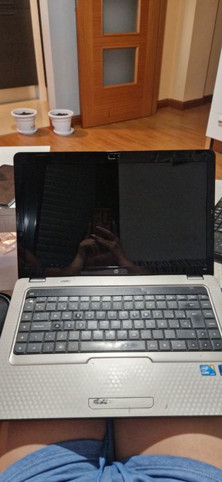 Portátil HP antiguo (gris plata) - piezas