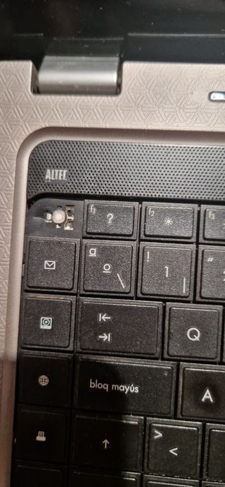 Portátil HP antiguo (gris plata) - piezas