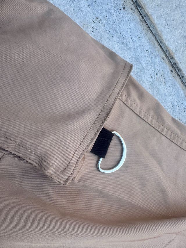 Pantalones cargo Bershka XS beige